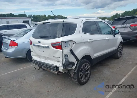 2019 Ford Ecosport Titanium z USA, uszkodzony, nr VIN MAJ6S3KL8KC310935